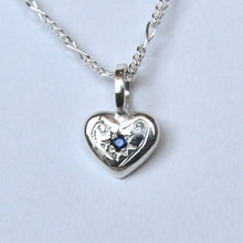 Load image into Gallery viewer, Engraved Heart Pendant
