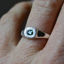 Load image into Gallery viewer, Textured Tourmaline Signet
