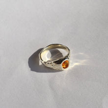 Load image into Gallery viewer, Citrine Mountain Top Signet

