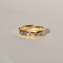 Load image into Gallery viewer, Garden Party Band Ring
