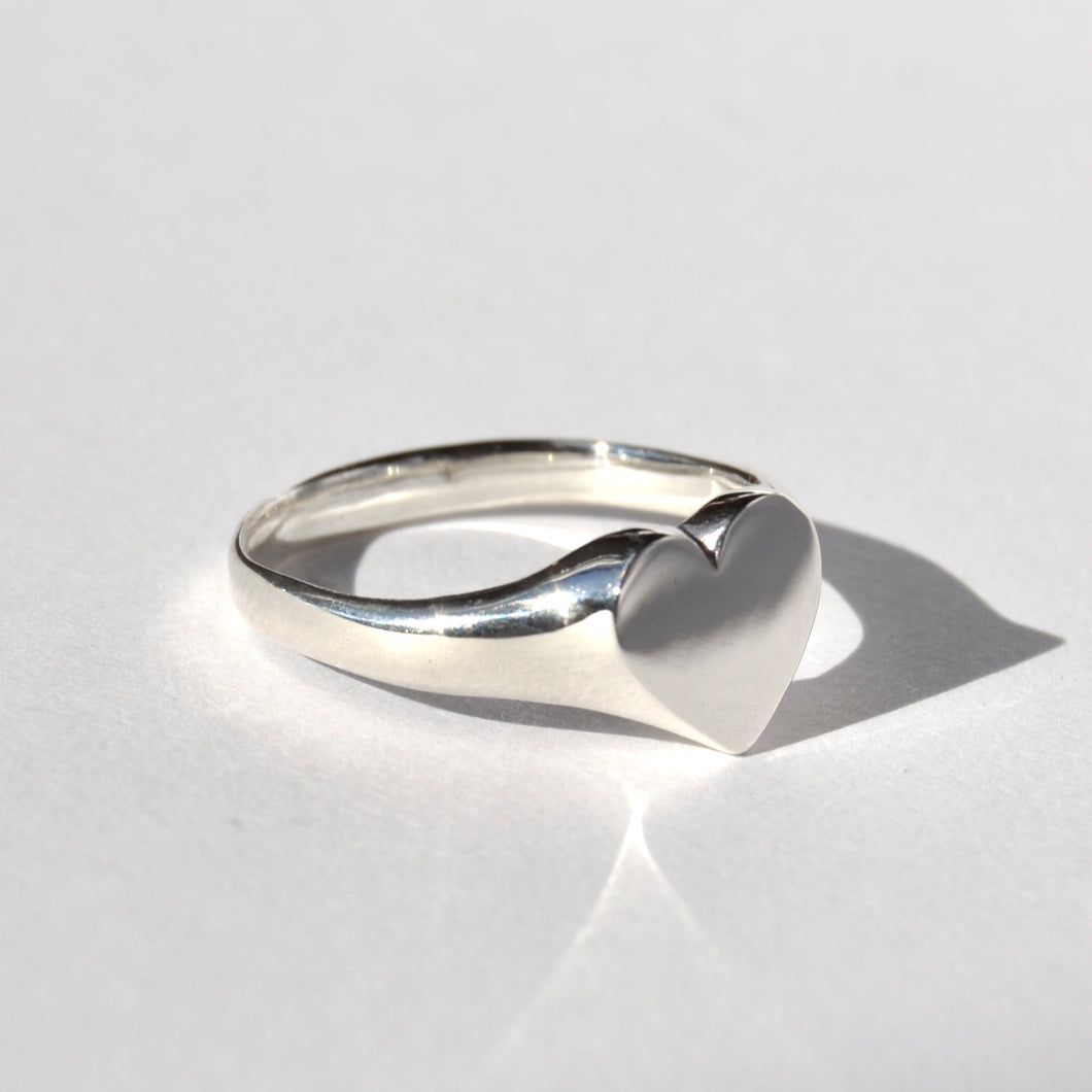 Heart Signet • Silver