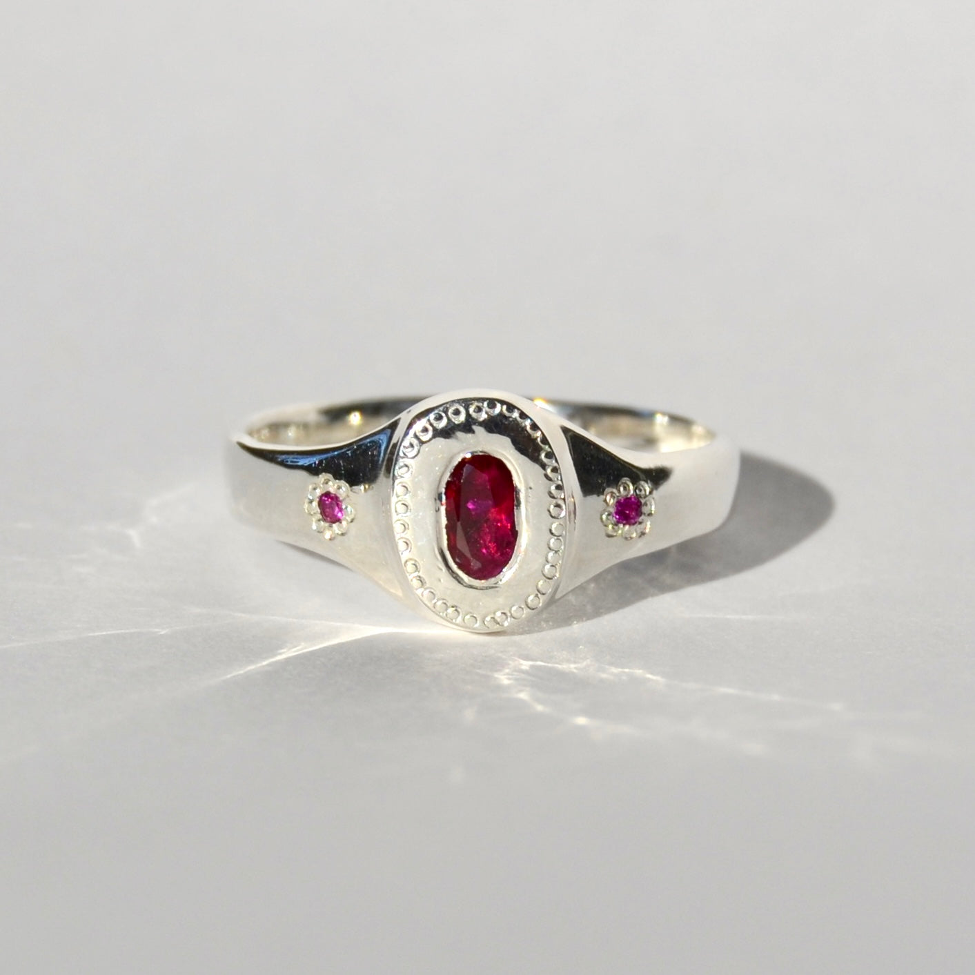 Ace of Hearts Signet Ring
