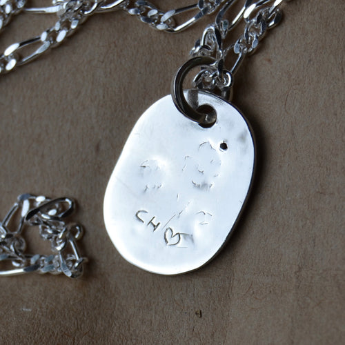 Buttercup Engraved Pendant