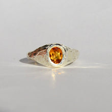 Load image into Gallery viewer, Citrine Mountain Top Signet

