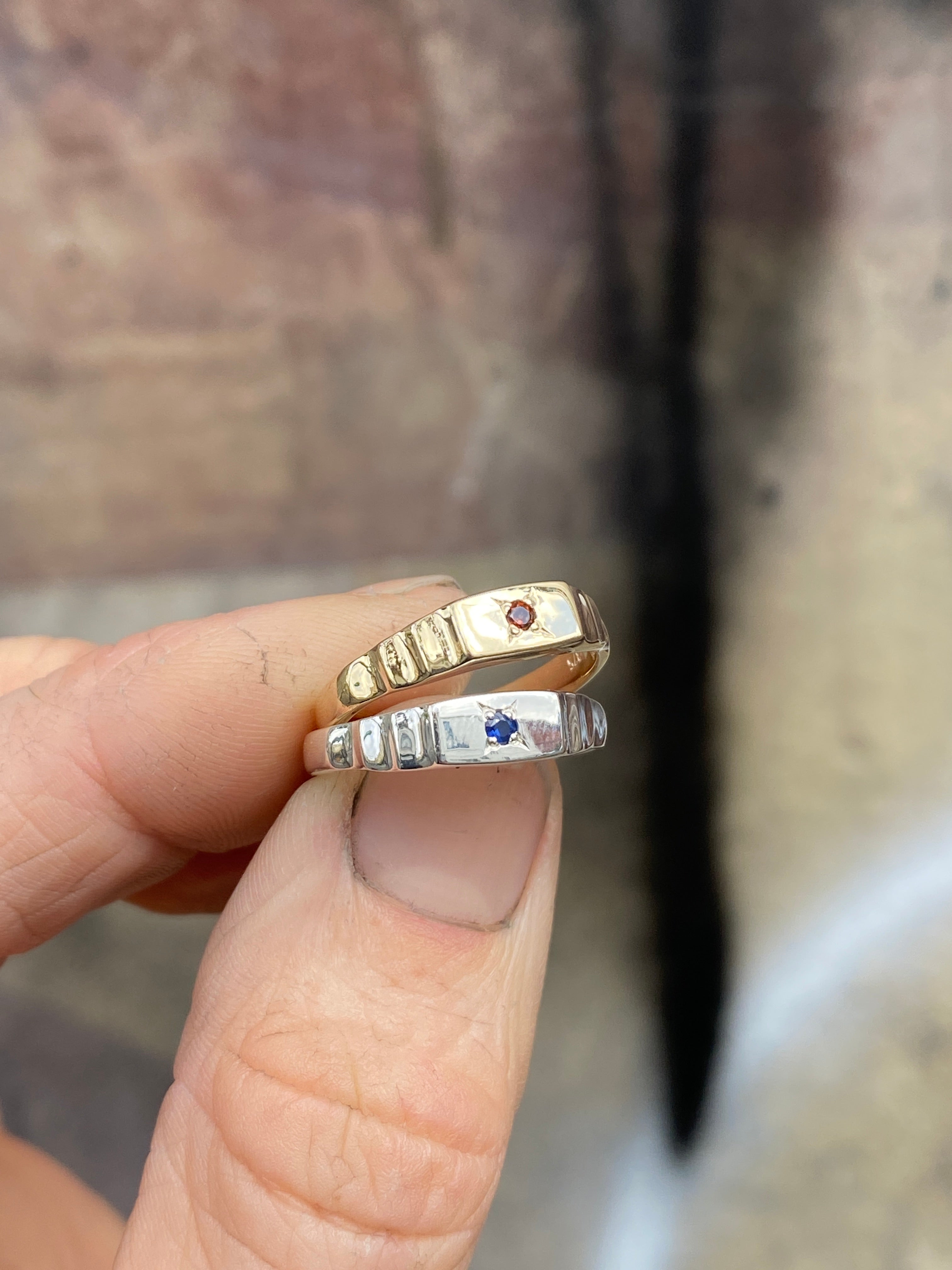 Art Deco Stacker • Gold