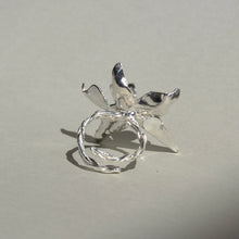 Load image into Gallery viewer, Orchid Silver Ring
