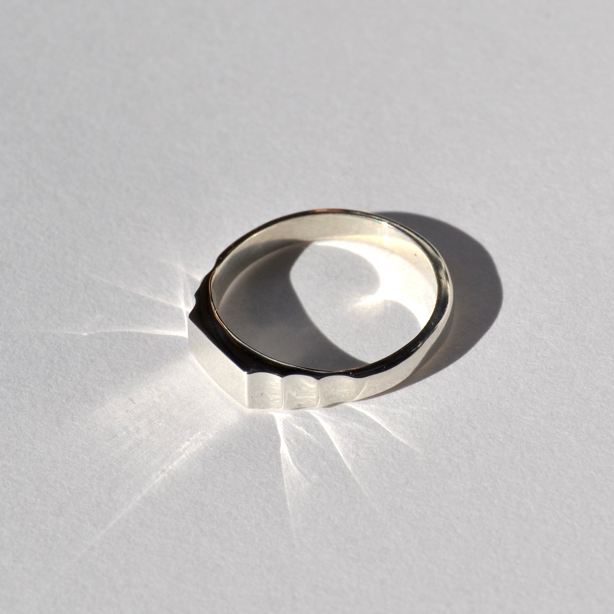 Art Deco Stacker • Silver