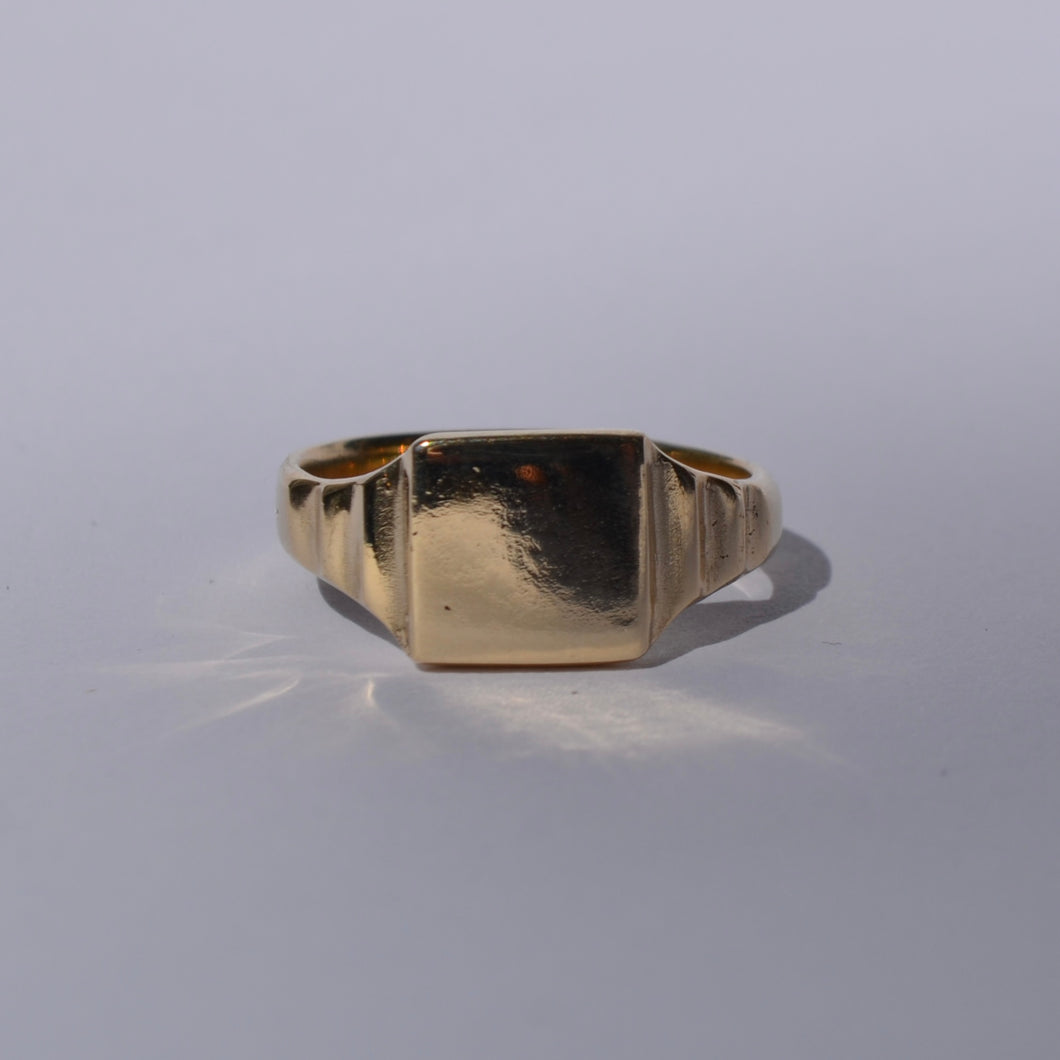 Art Deco Gold Ring
